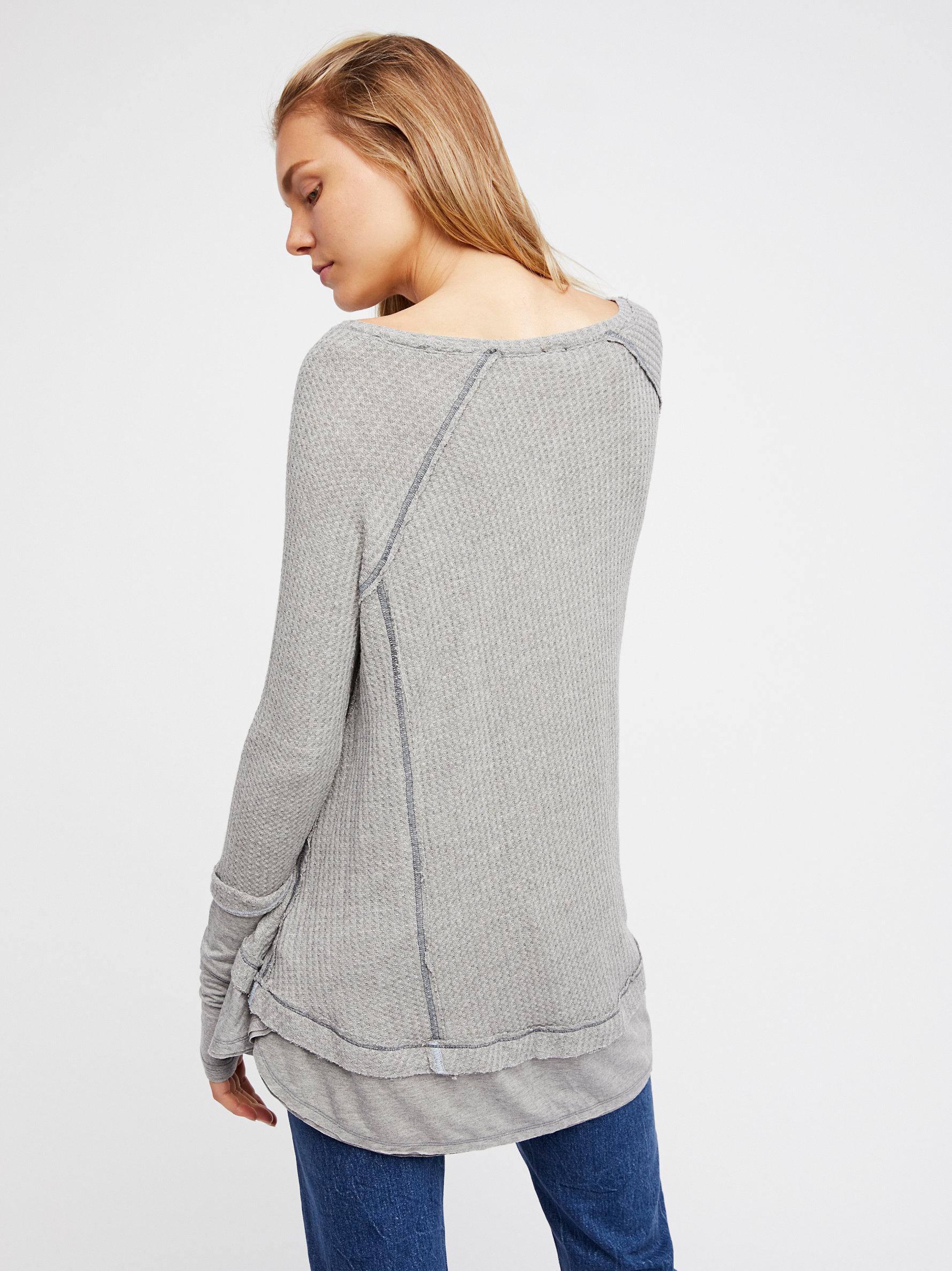 free people laguna thermal top