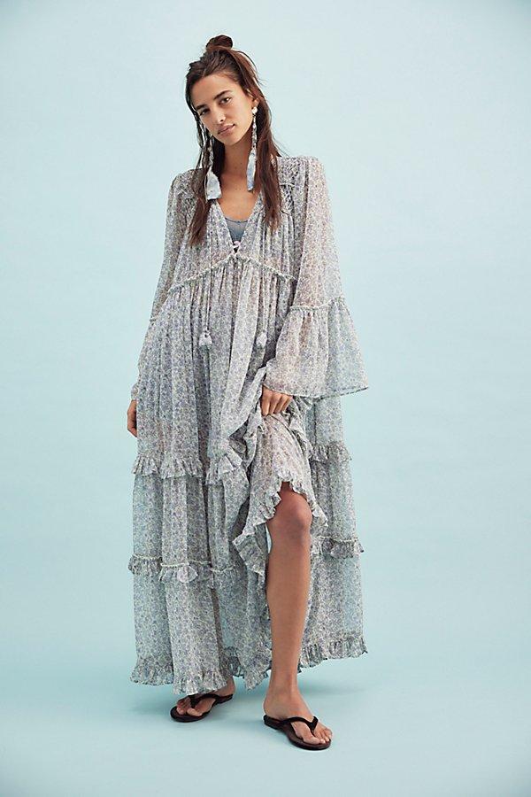 cha collective maxi dress Delilah Maxi Navy Blue