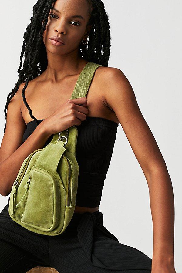 Free People Hudson Sling Bag in Green Lyst