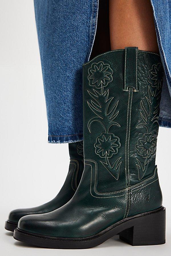 Frye For Fp Kate Deco Stitch Boots in Blue Lyst