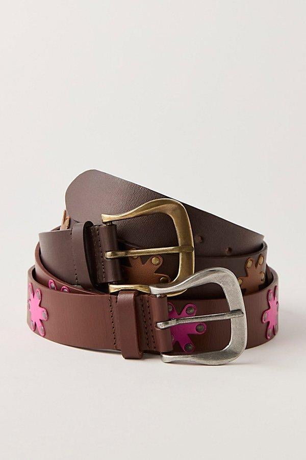 NWT Free People Sonny Studded Belt in Bitter Bark Free People Sonny Studded Belt | Lyst main image 4