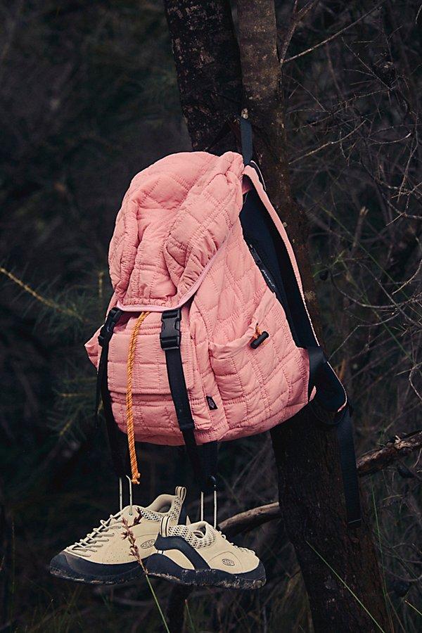Totem Salvaged Dream Lux Mongolian Fur Backpack Pink Free People Pink Tibetan Lamb Fur Handbag at SheepSkinTown.com main image 4