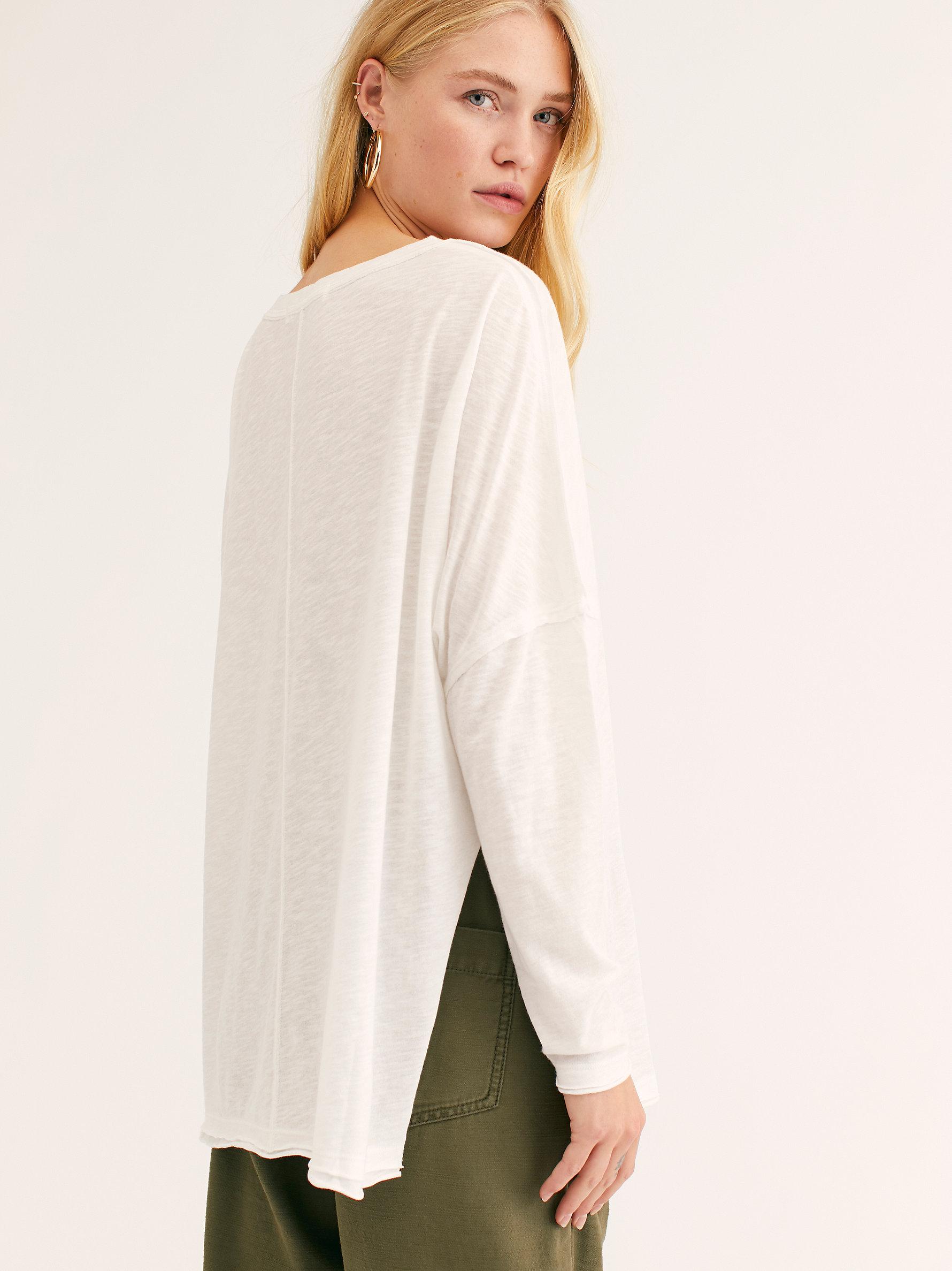 Free People On My V Neck By The Free in White | Lyst