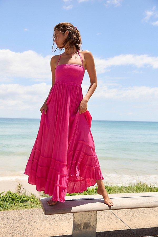 Free People Extratropical Maxi Dress in Pink | Lyst Free People Extratropical Maxi Dress in Pink | Lyst