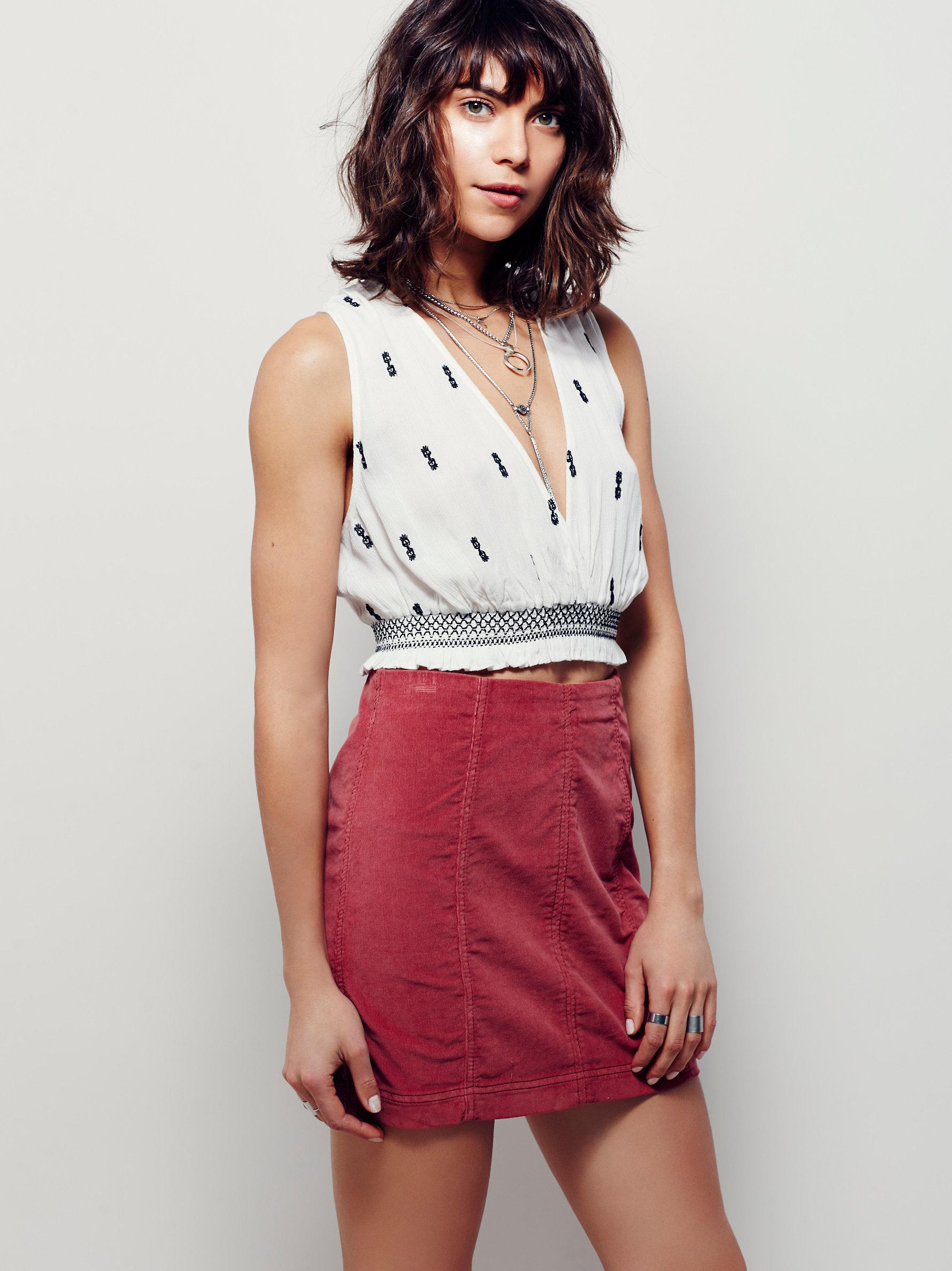 modern femme cord mini