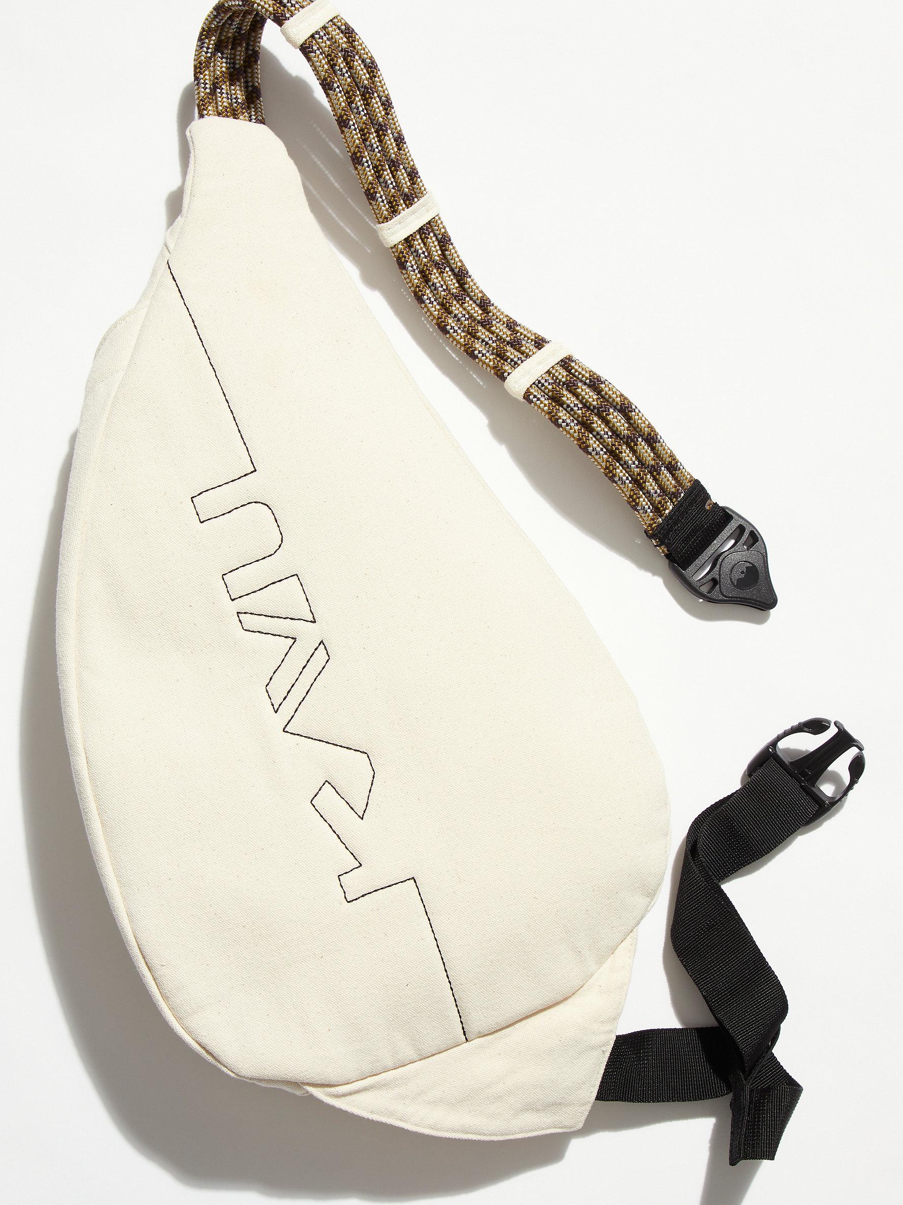 White kavu deals bag