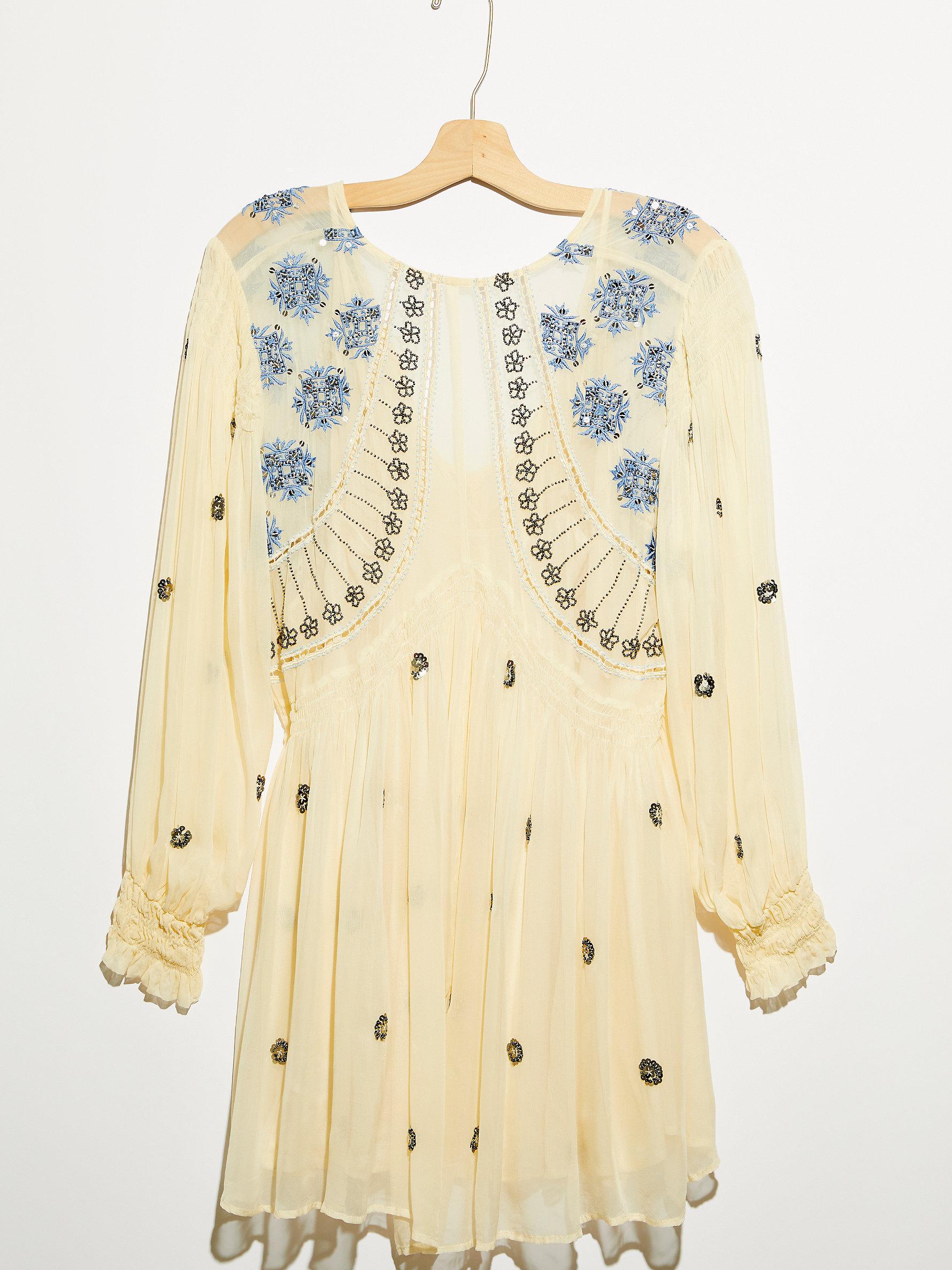 Free People Neon Moon Mini Dress | Lyst