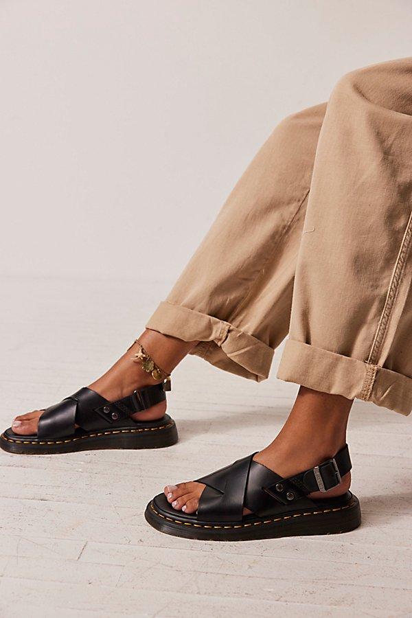 Dr. Martens Zane Sandals in Brown | Lyst UK
