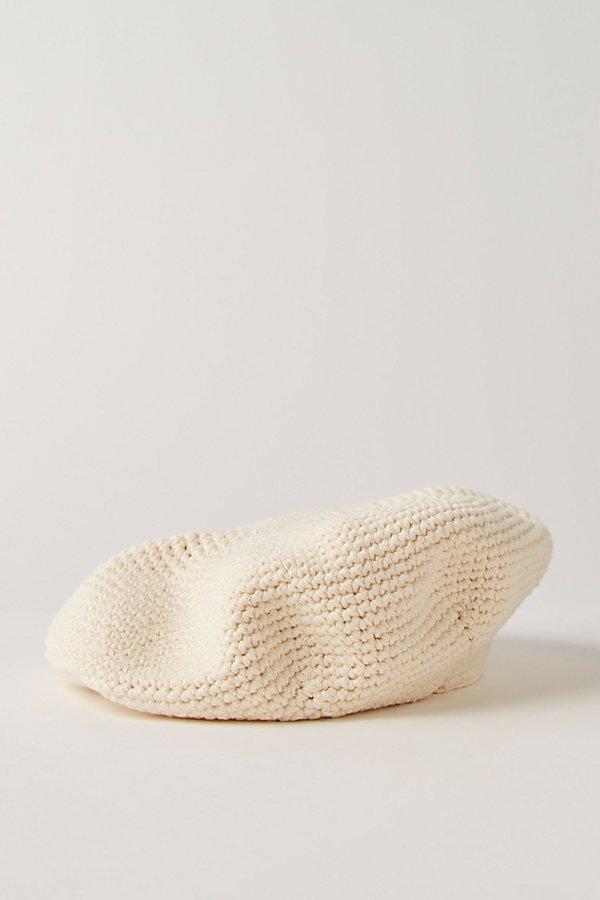 Free People Evermore Crochet Beret | Lyst