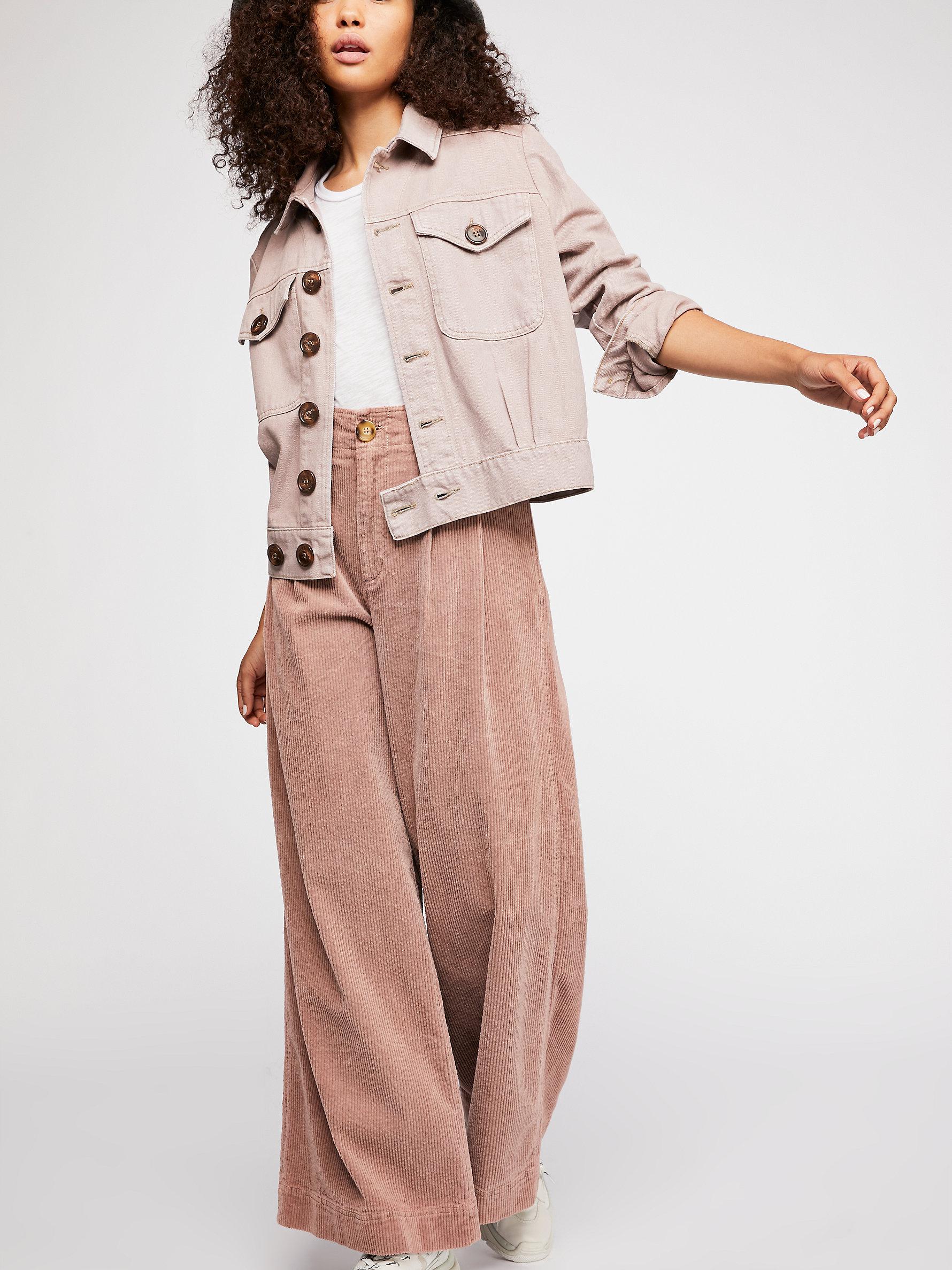 free people eisenhower denim jacket