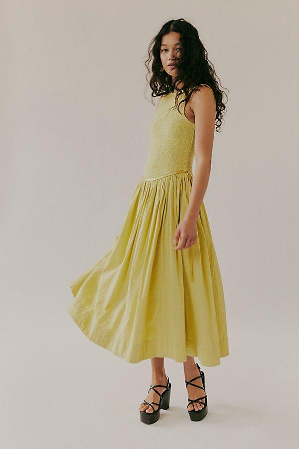 asymmetric drape midi dress Asymmetrical Draped Stretch Satin Midi Dress In Icy Sage, Icy Sage / Regular / 6
