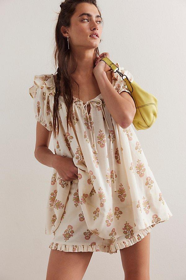 knee length dresses for ladies Free People Midnight Magic Mini Dress  Red