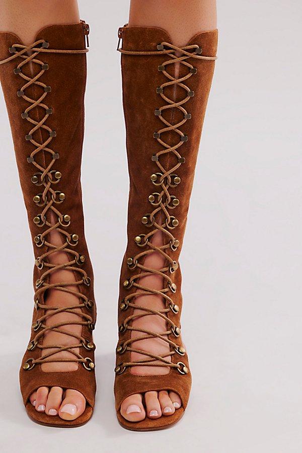 Jeffrey campbell open toe booties hot sale