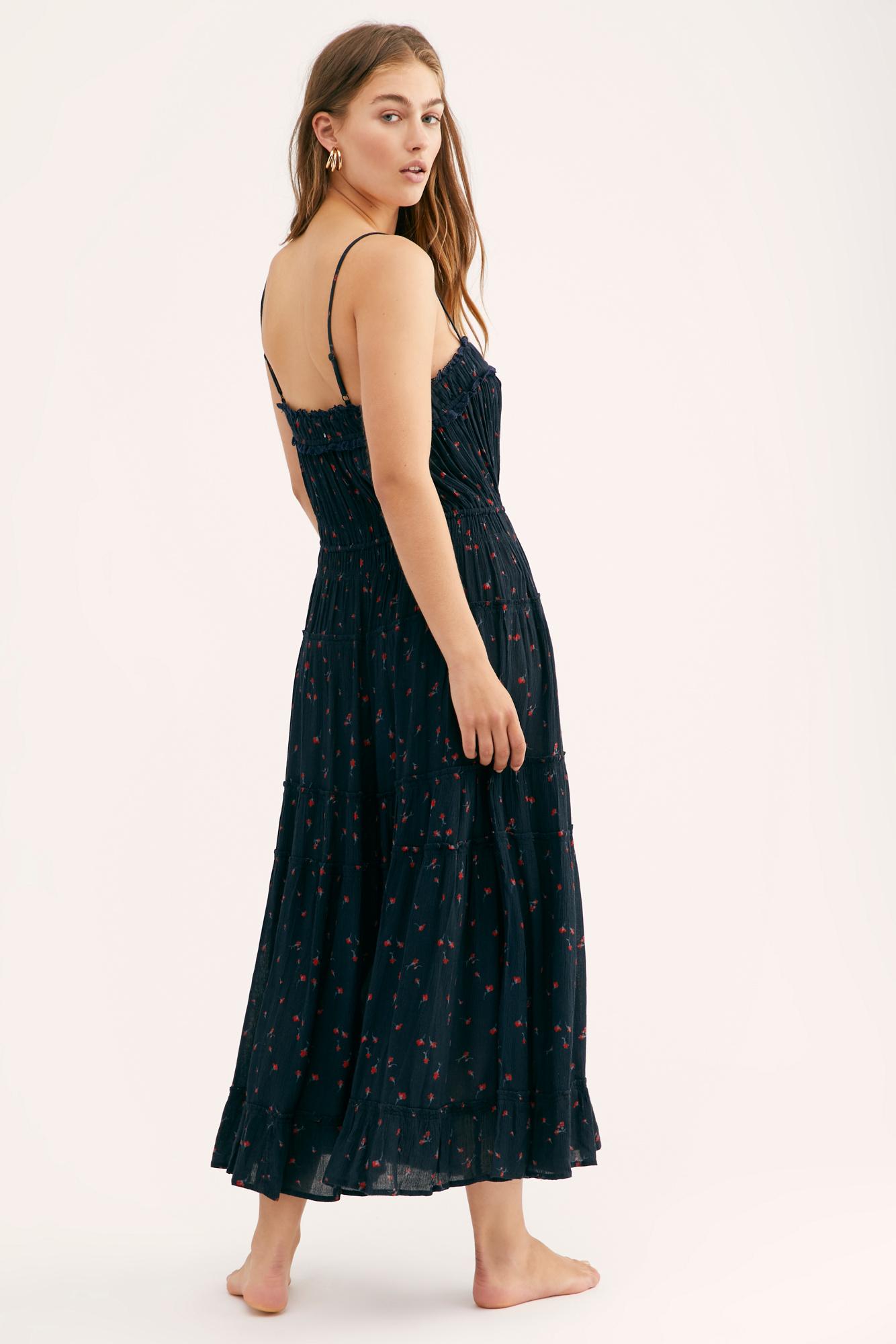 free people peaches midi dress
