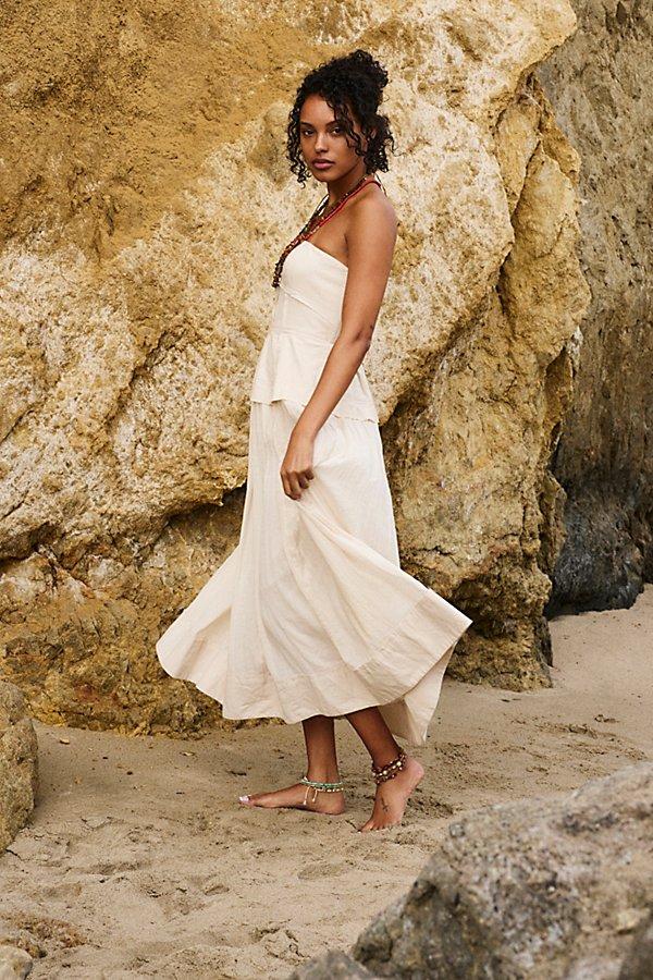 Free People Milan Midi in Natural Lyst