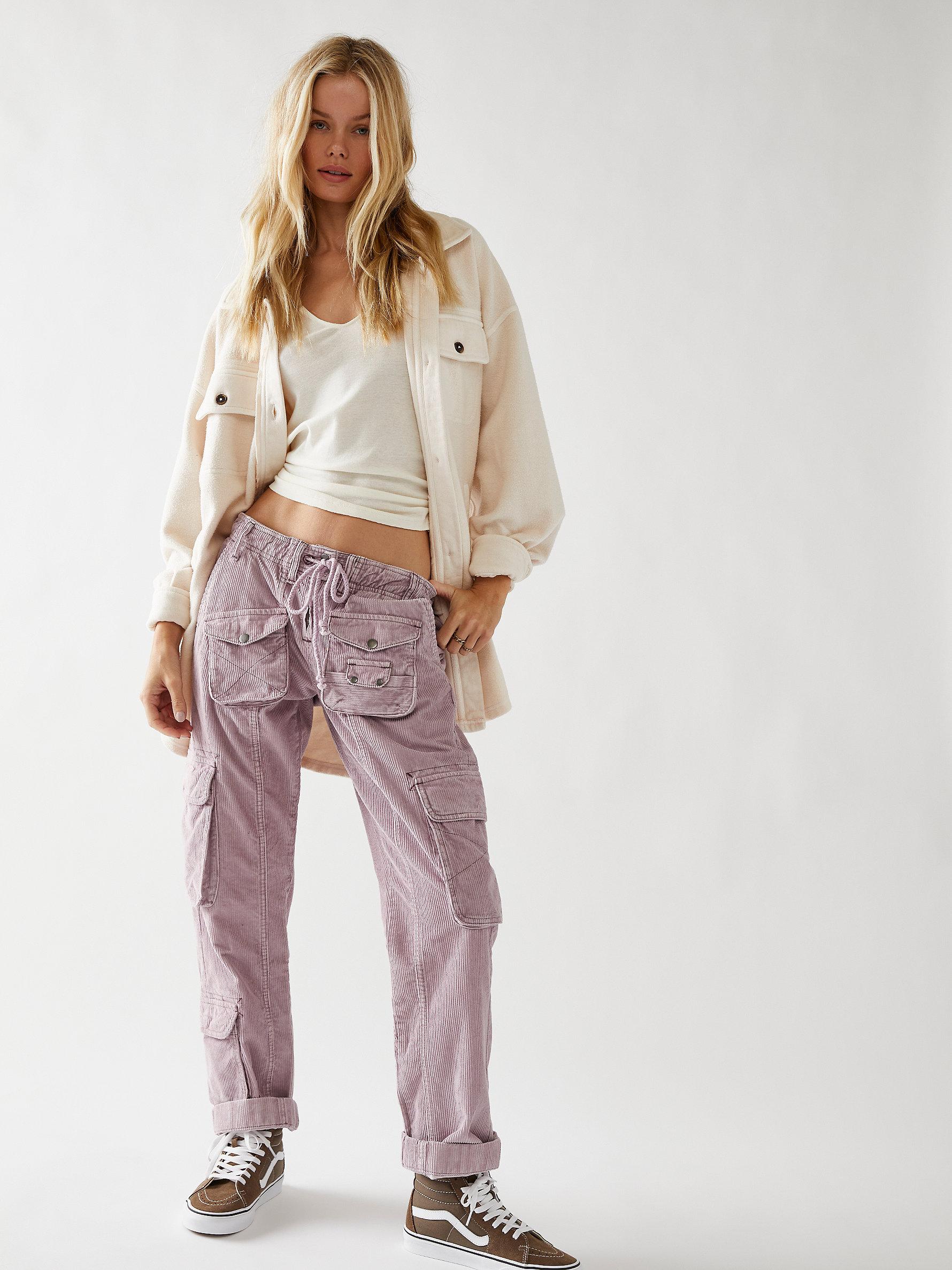 Pantaloni Free People CASSIA Plissettati Color Crema Taglia 2 - Nuovi