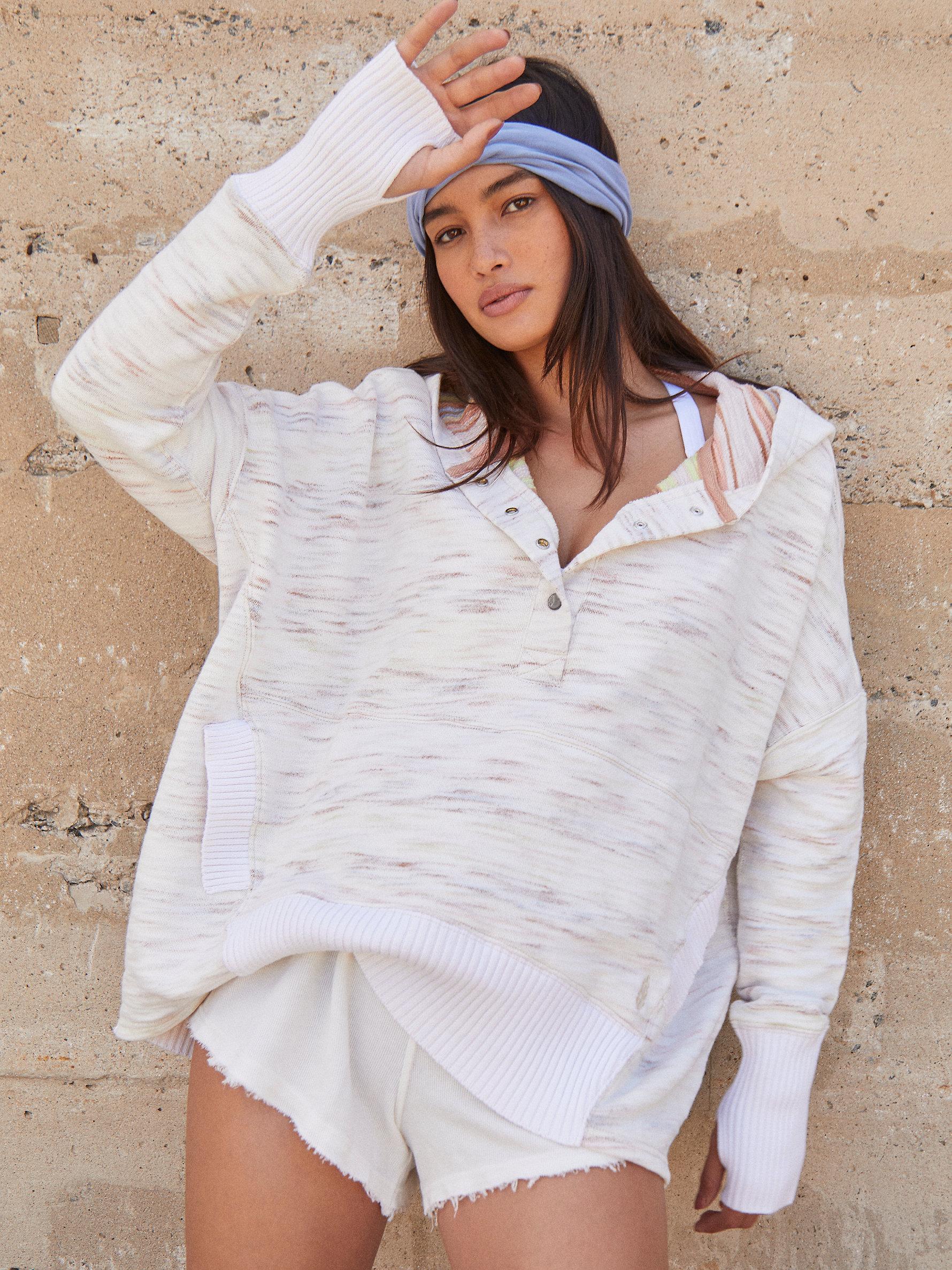 solid honey dove pullover