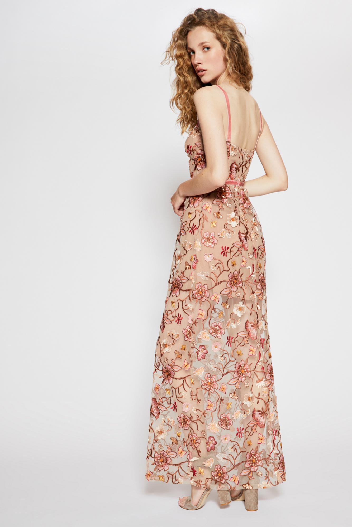 beatrice strappy maxi dress