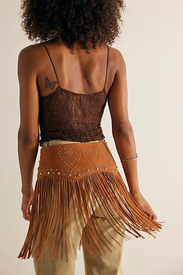 Urban Outfitters Heart Em Skirt Belt in Brown | Lyst