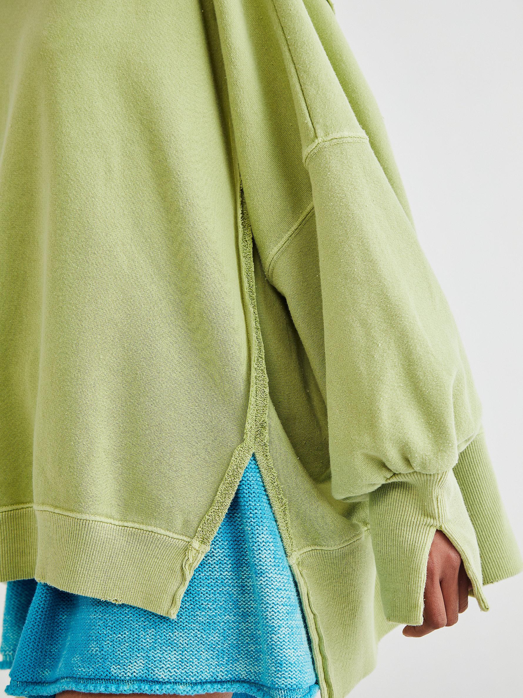 Free People Camden Pullover in Green | Lyst