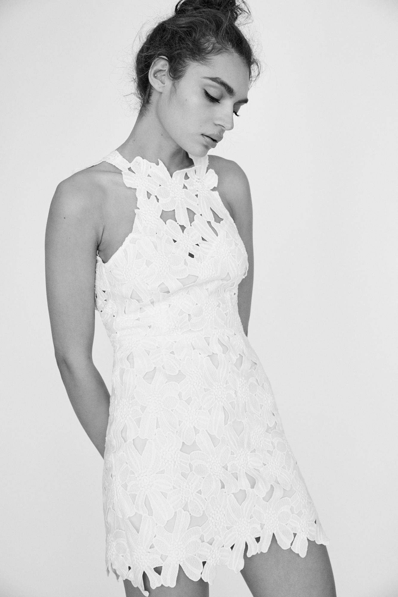 free people lace white dress