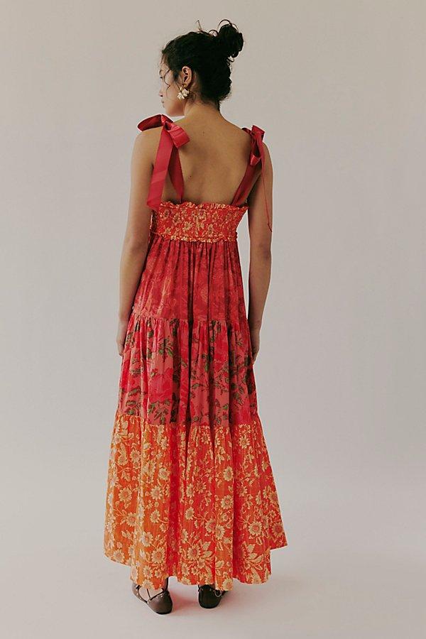 free people bluebell maxi dress The exaggerated shoulder ties add a sweet touch Free People Bluebell Maxi at