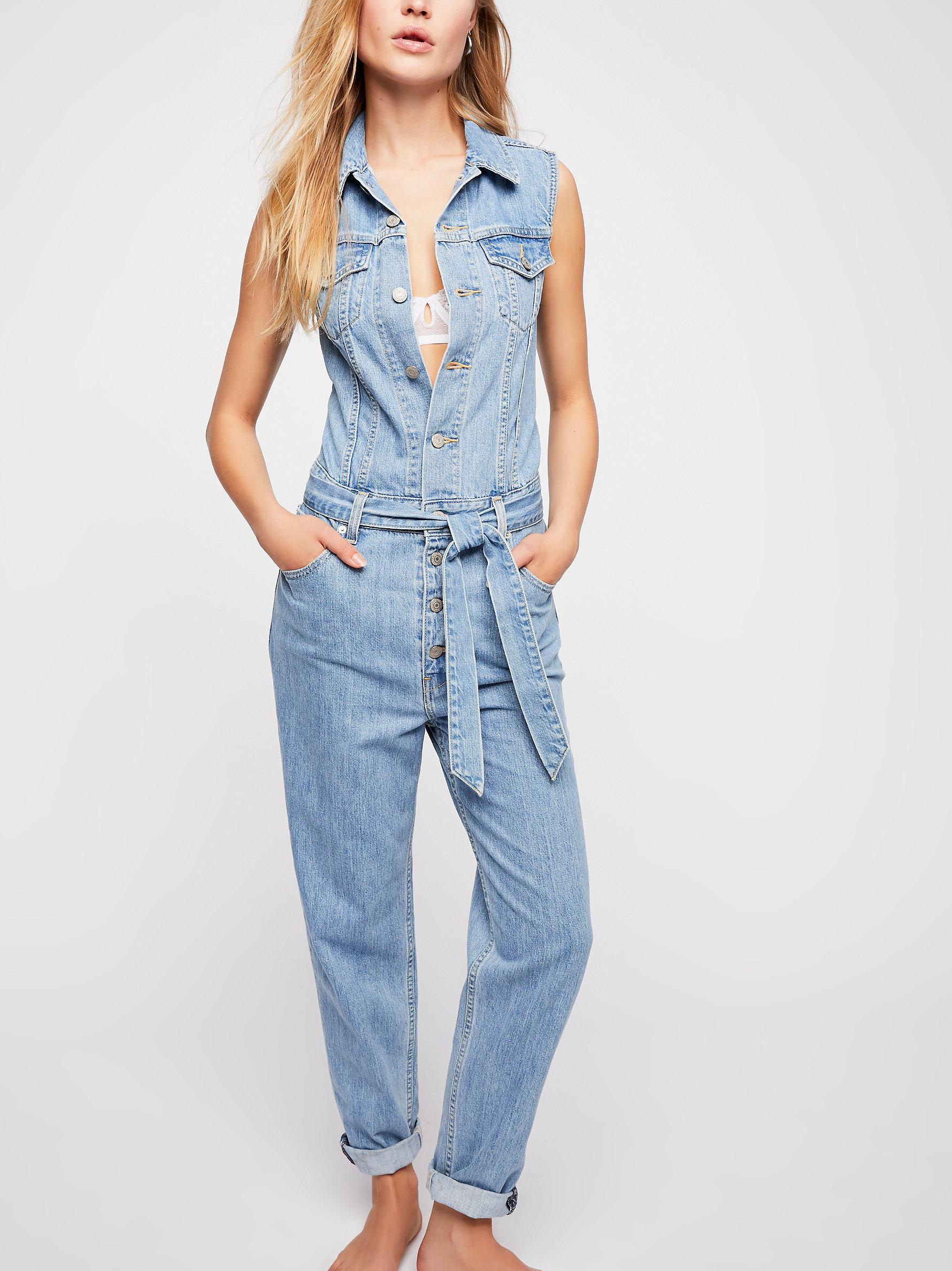 levis taper jumpsuit