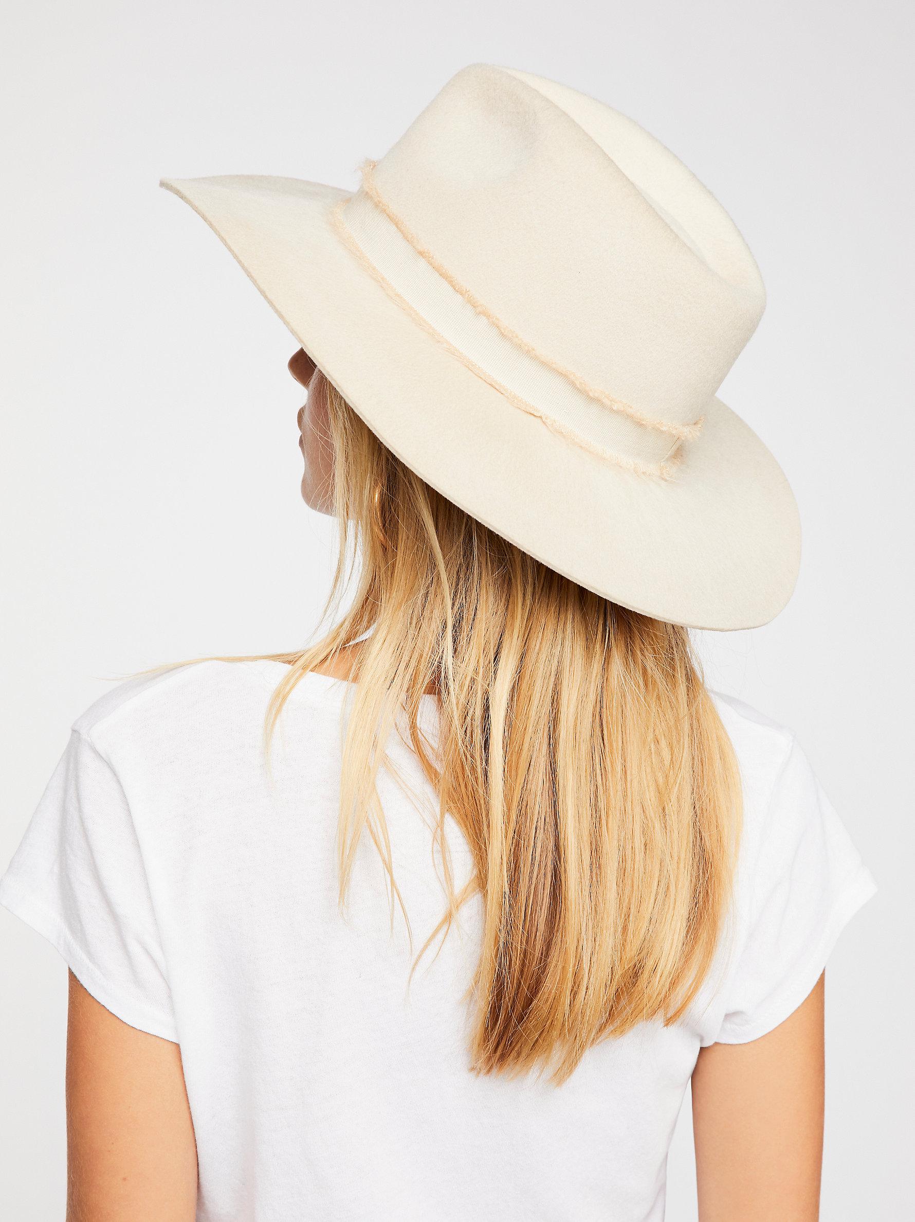 brixton ella wool fedora