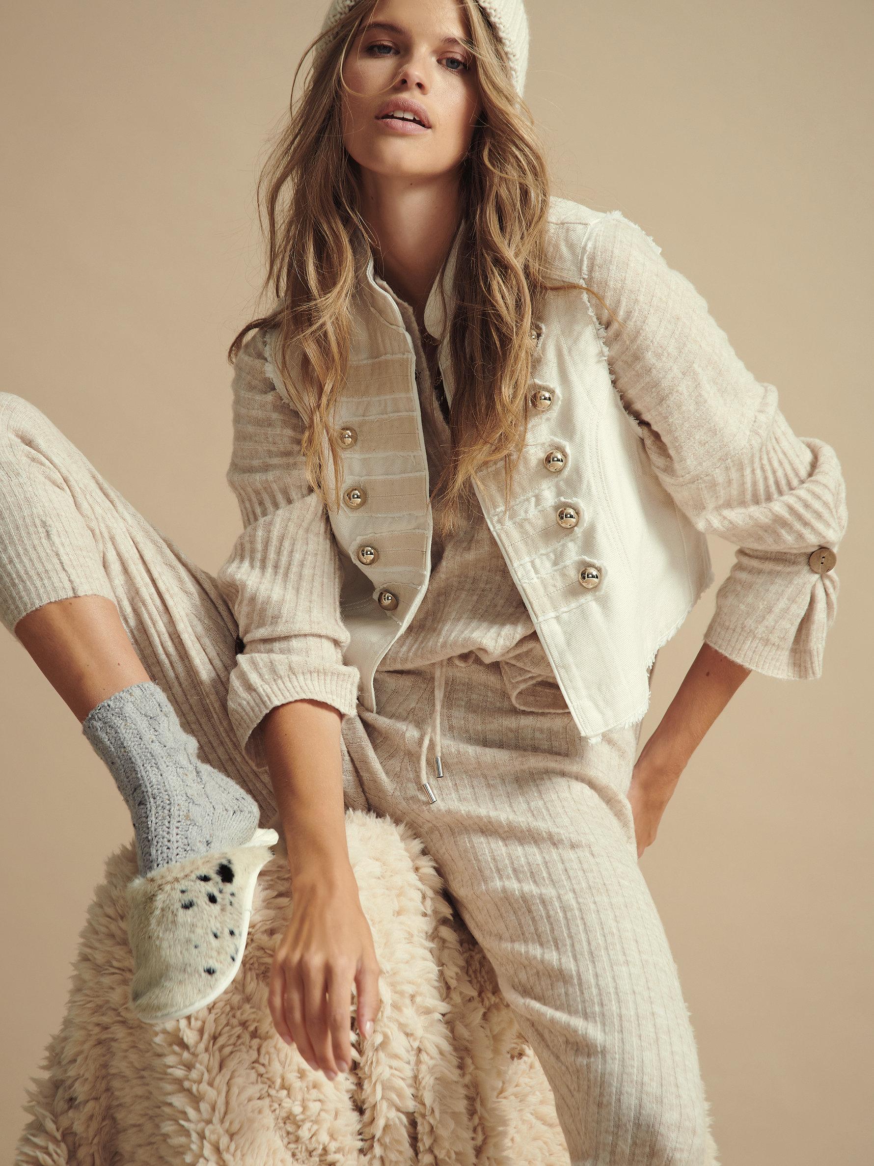 Free People Charlie Denim Vest | Lyst