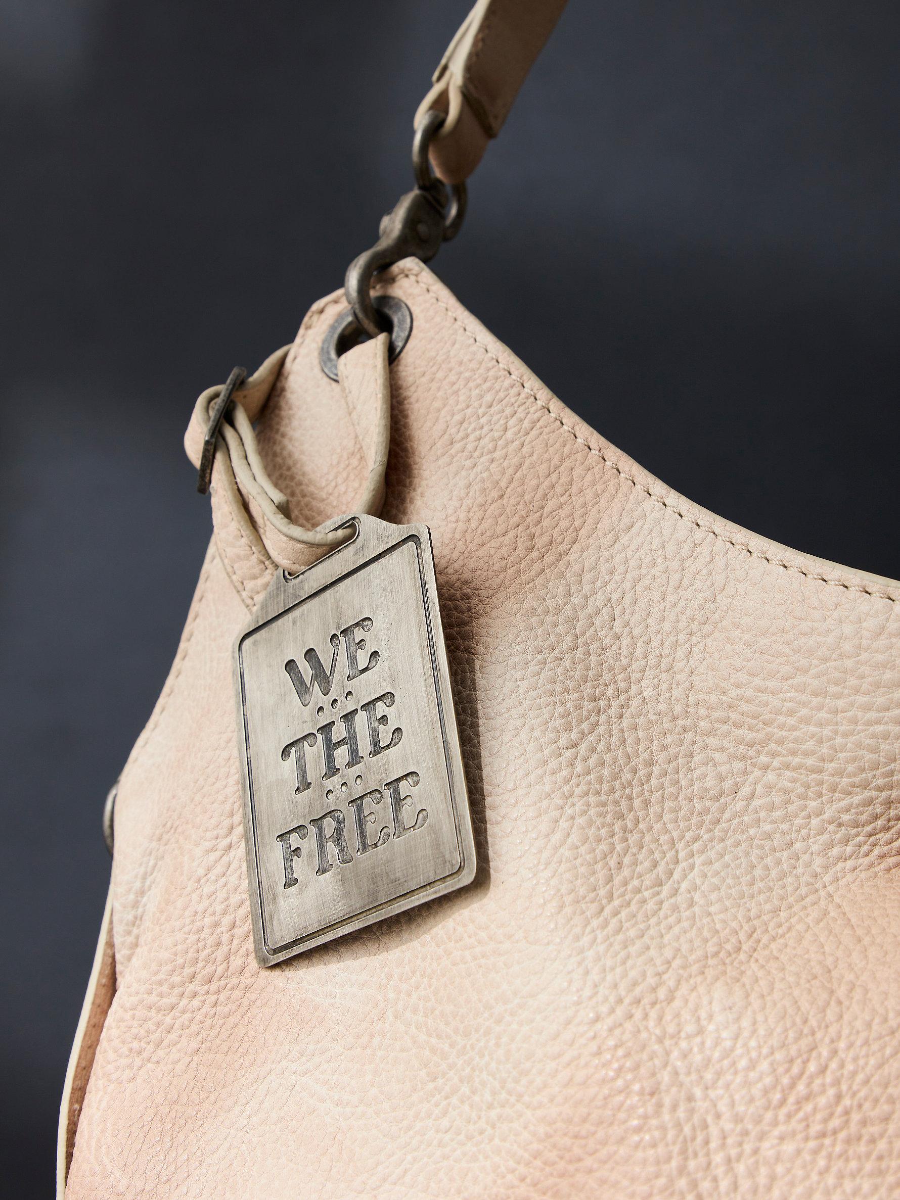 Free People We The Free Sabine Leather Hobo Bag