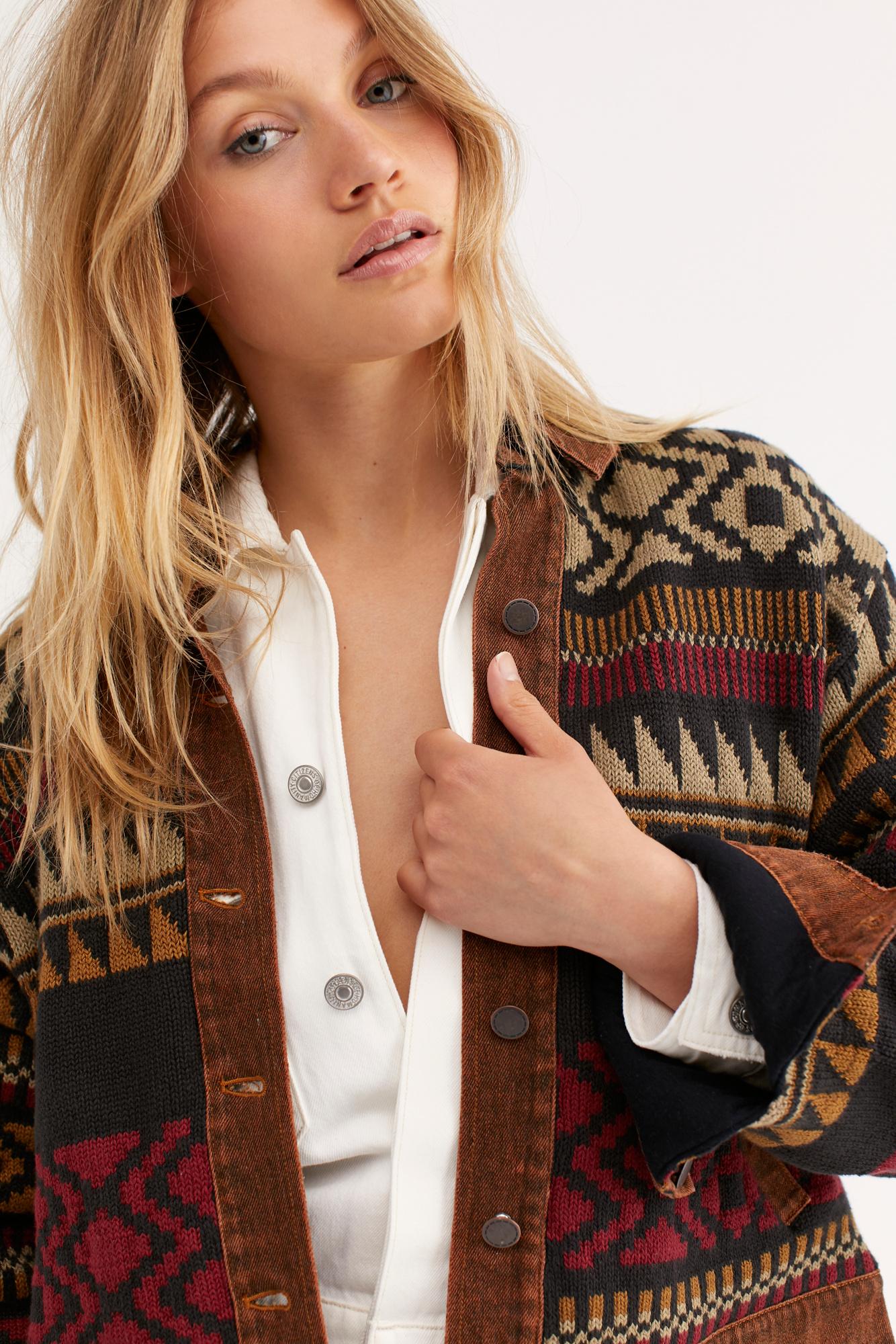 lakeside denim jacket free people