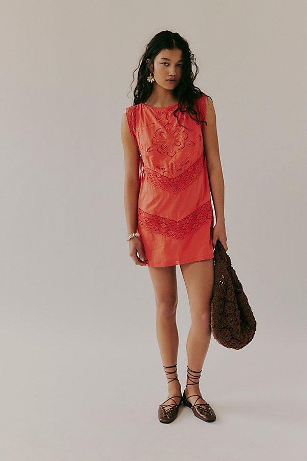 free people red embroidered dress Free People Southwest Lace Maxi Dress – Timber Boutique