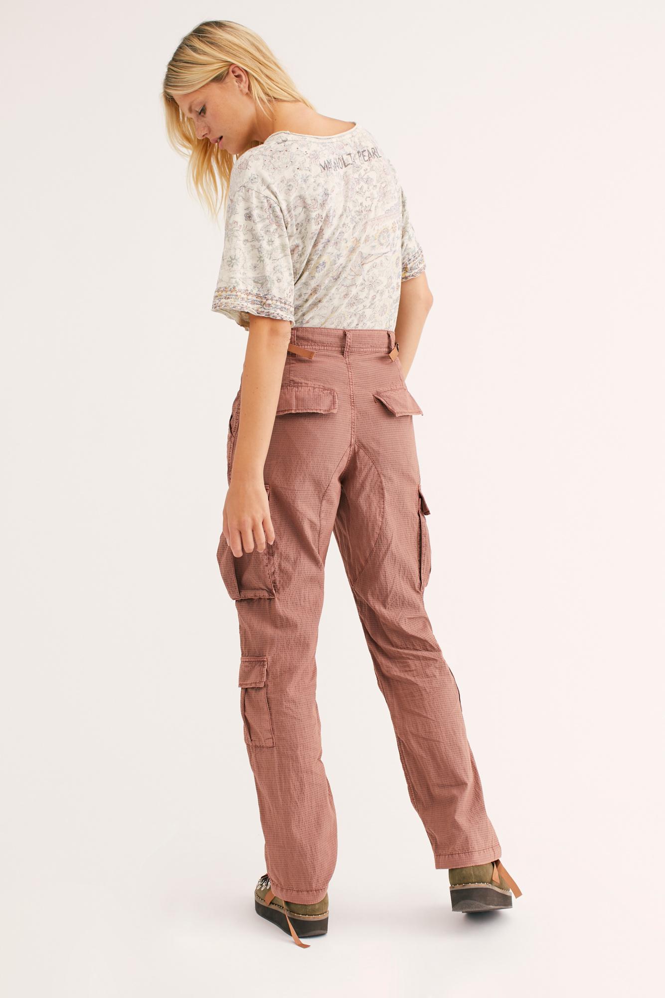 free people city cargo pants