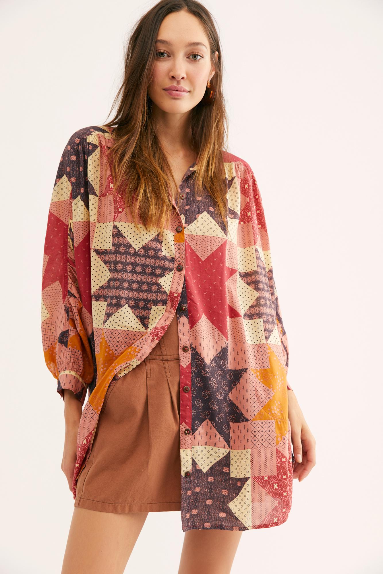 Cotton Gather Round Sleep Shirt 