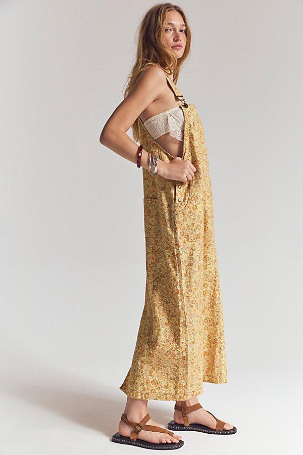 hanson apron midi dress Free People Hanson Apron Midi Dress