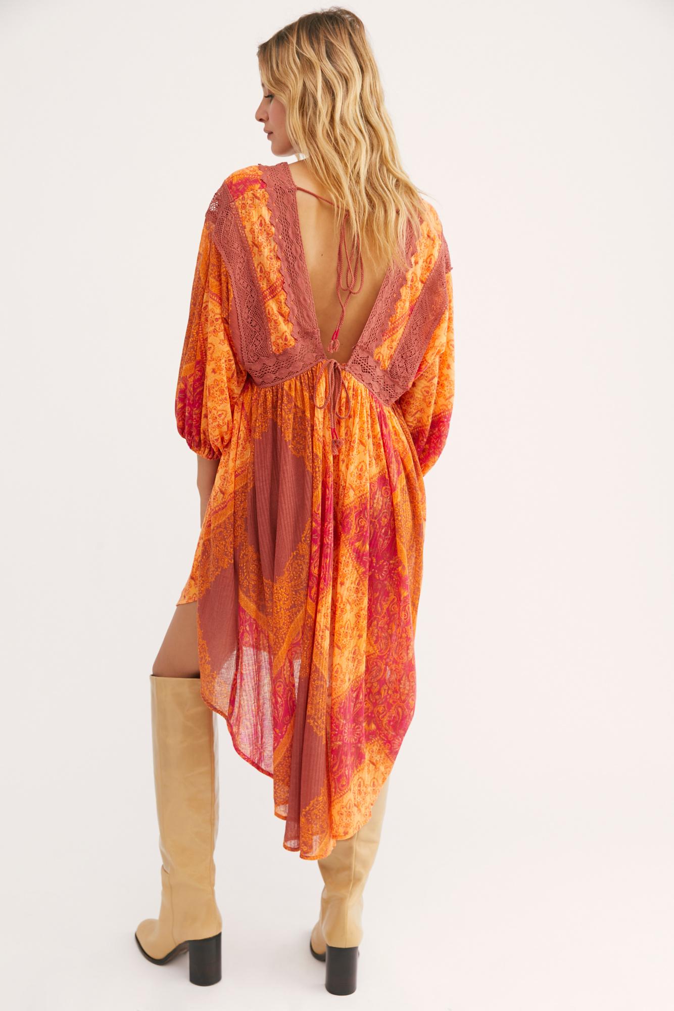 moon child maxi top