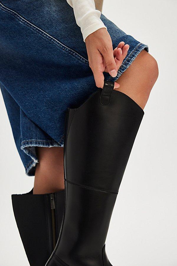 Dr. Martens Amaayah Hi Boots in Blue Lyst UK