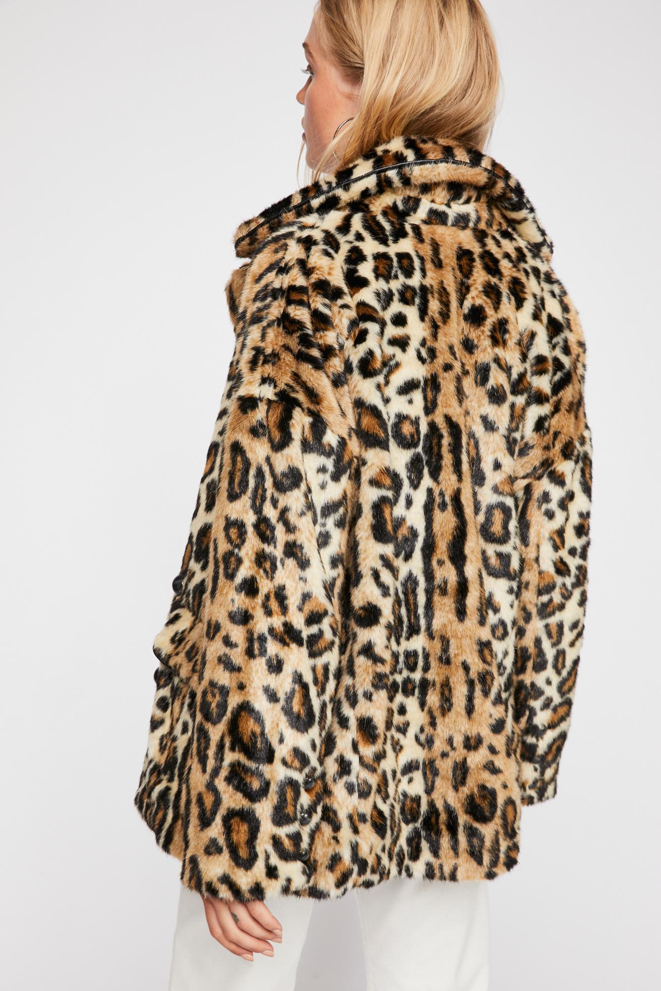 kate leopard coat