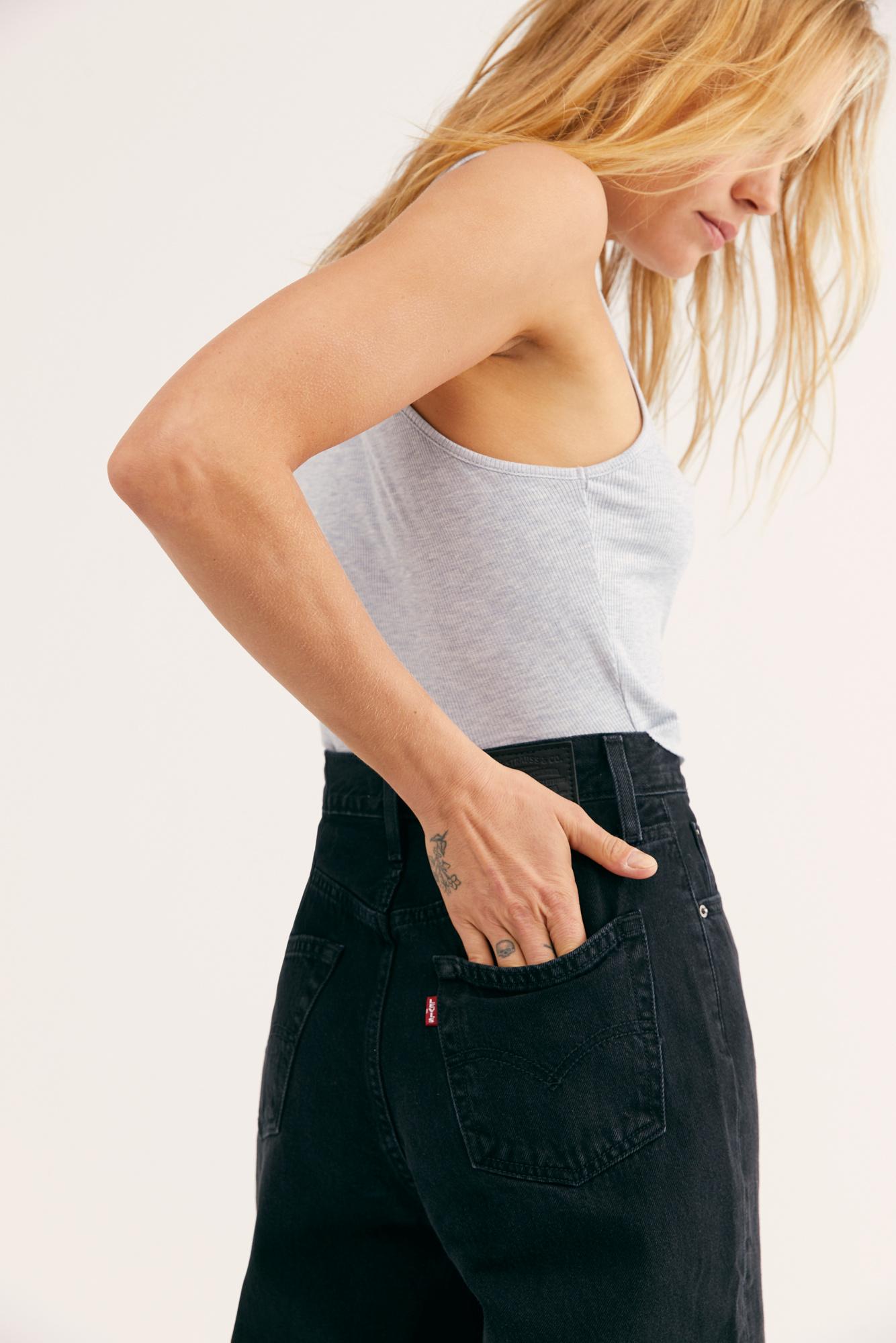 Denim Levi's Balloon Leg Jeans in Black 