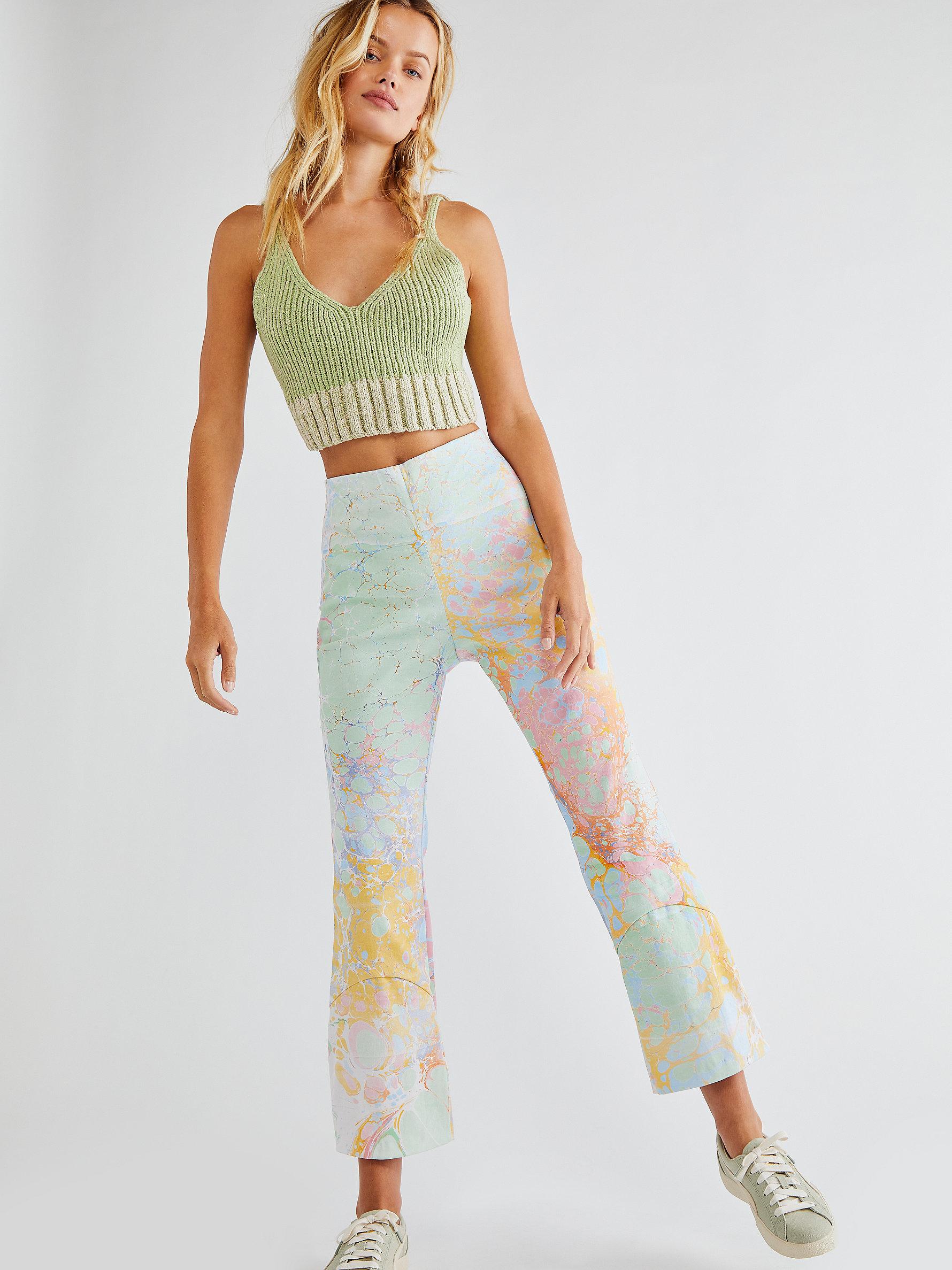 High Rise Flare Pants | Lyst 