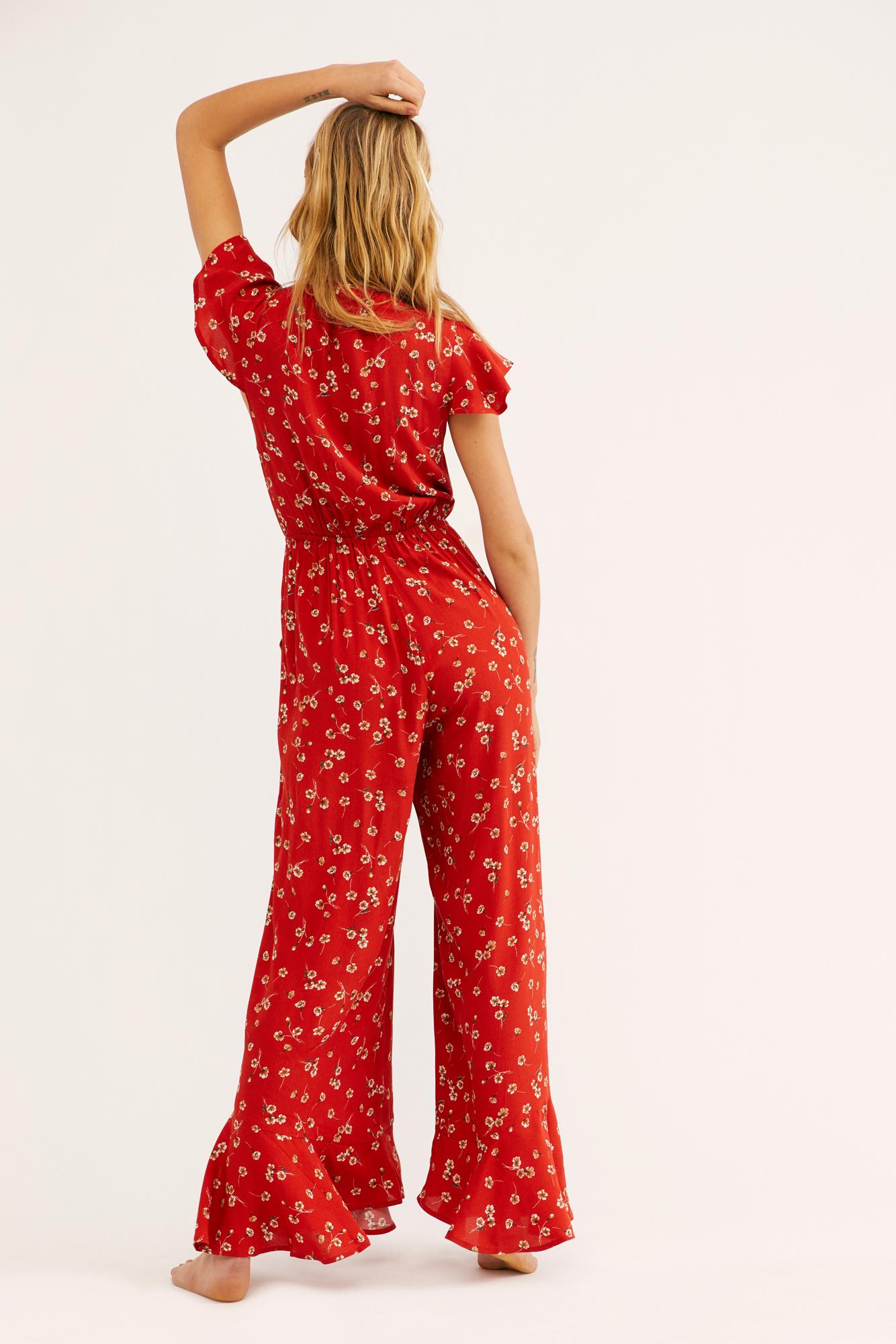 free people capri jumpsuit