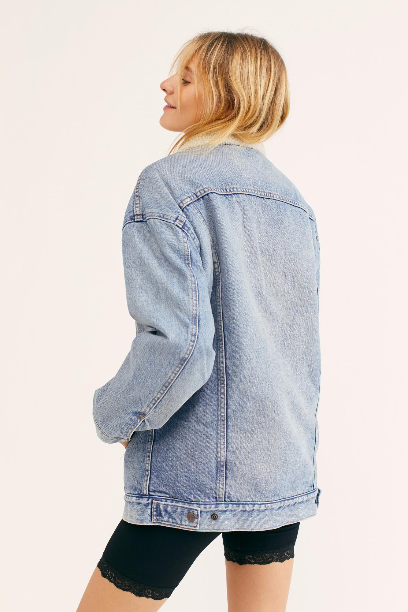 levis baggy sherpa