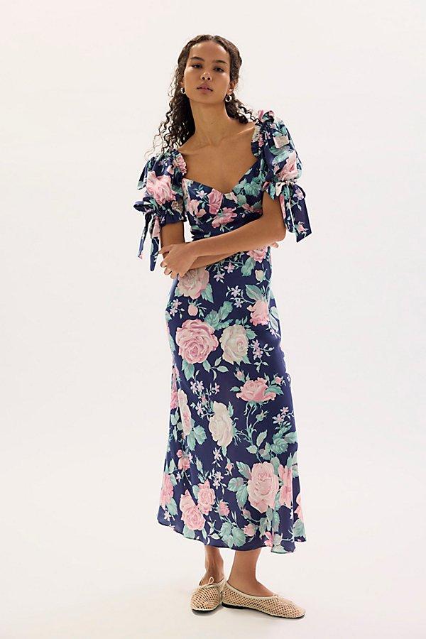 selkie poet slip dress pink SELKIE The Pillow Fight Poet Slip Dress Lusso Di Luna Boutique