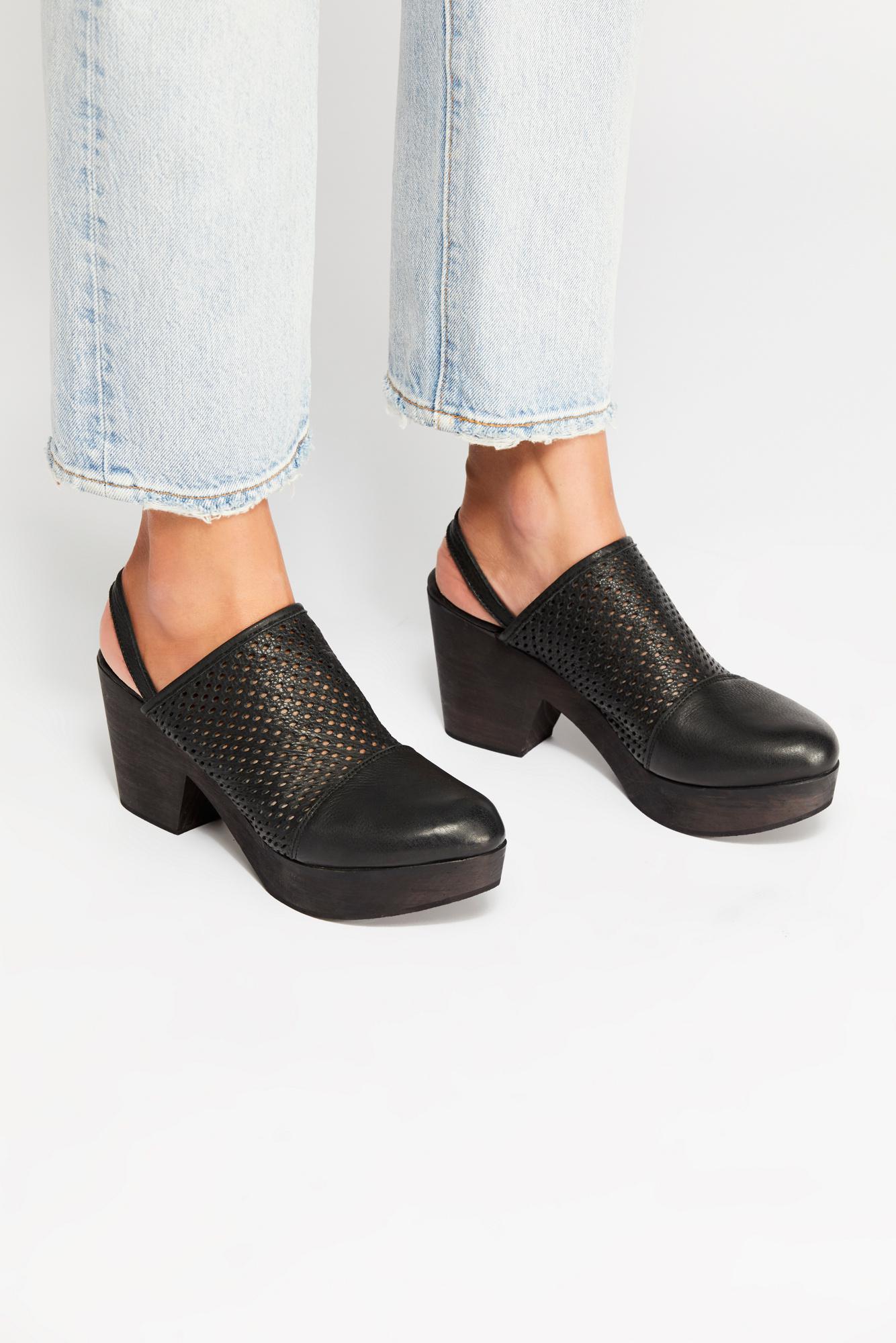 Free People Leather Logan Clog By Fp 