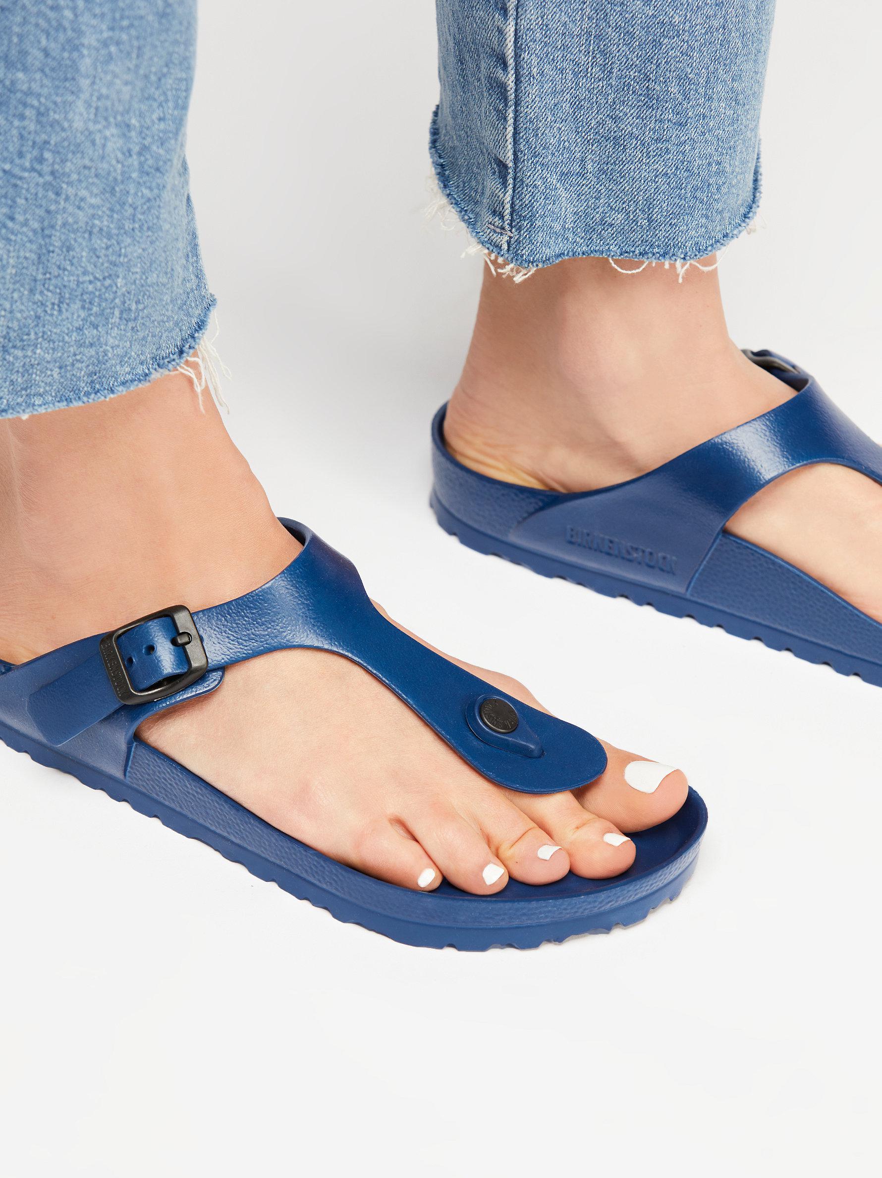 birkenstock eva gizeh navy