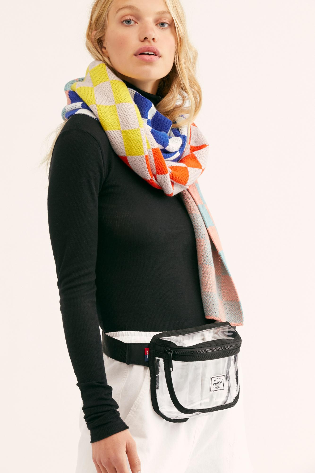 herschel supply co clear fanny pack