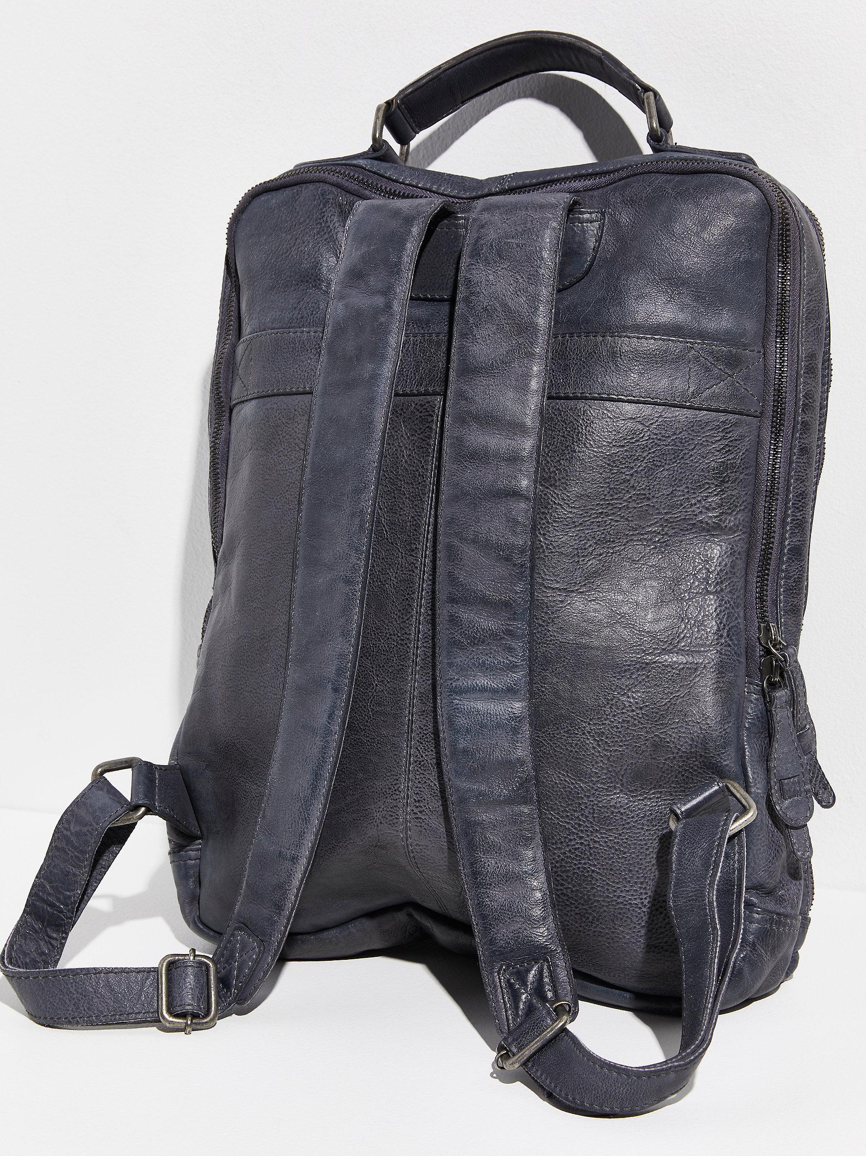 Free People East End Leather Backpack | Lyst