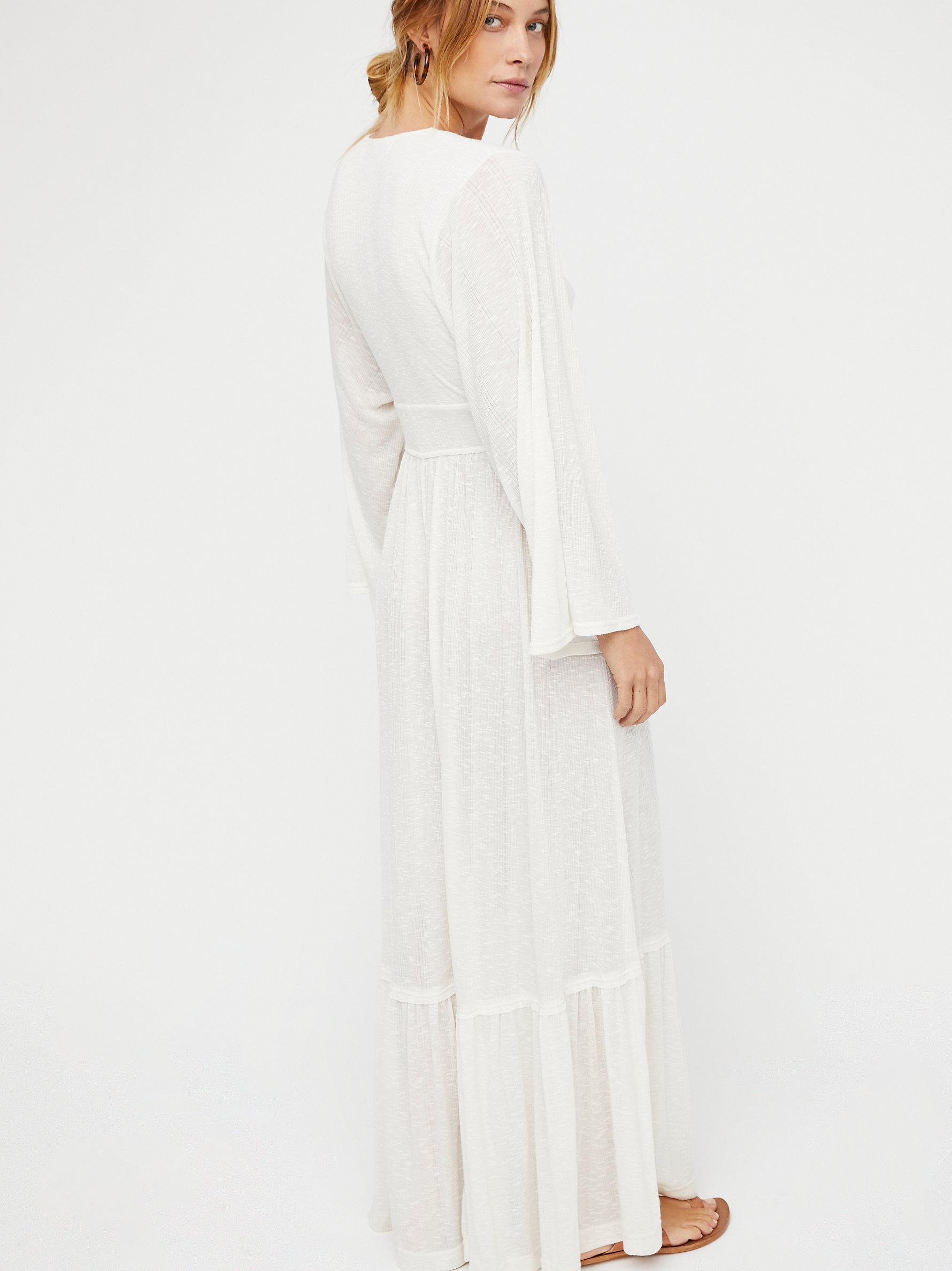 moon walkin maxi dress