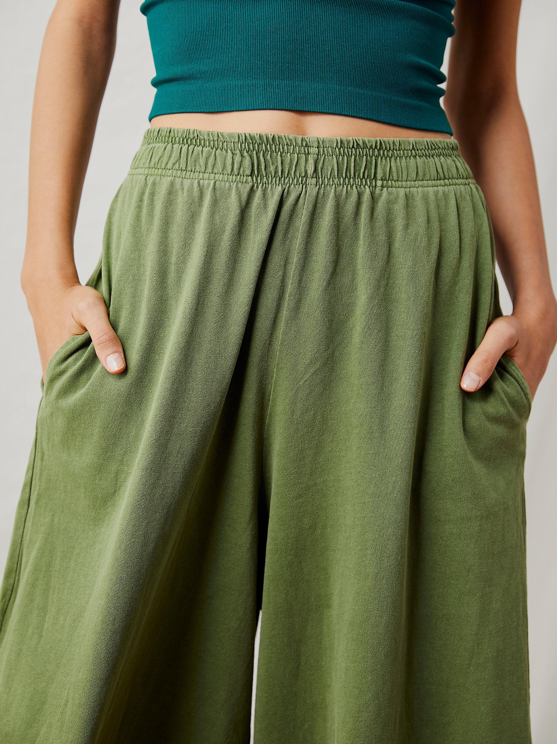 Free People The Dream Pants in Green | Lyst