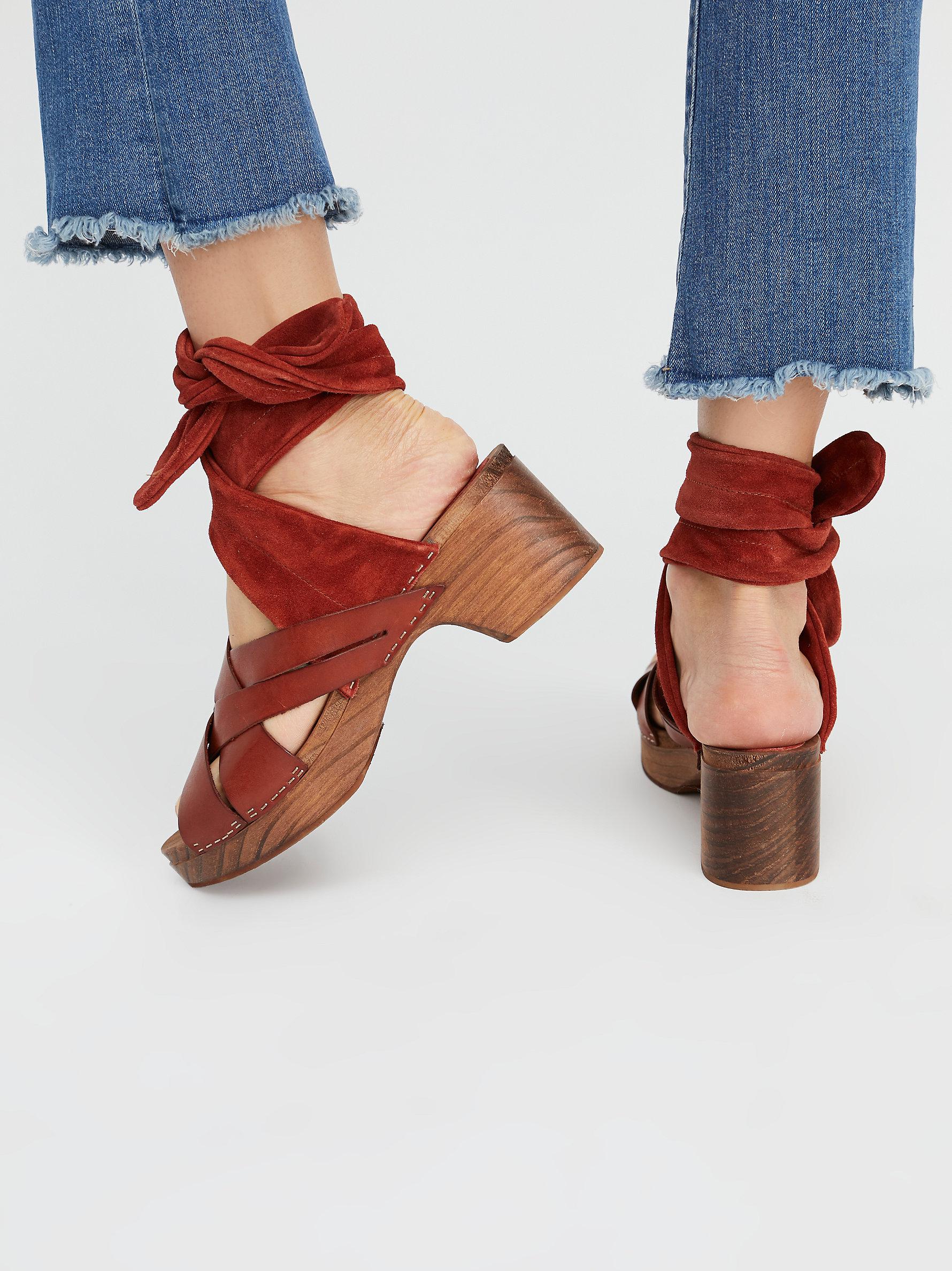 free people emmy wrap clog